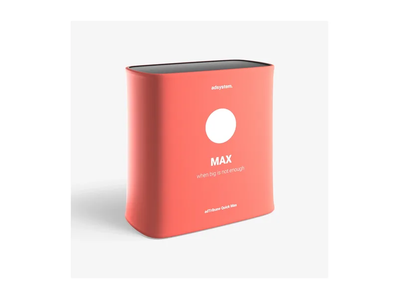 Banchetto promozionale adTribune Quick Max
