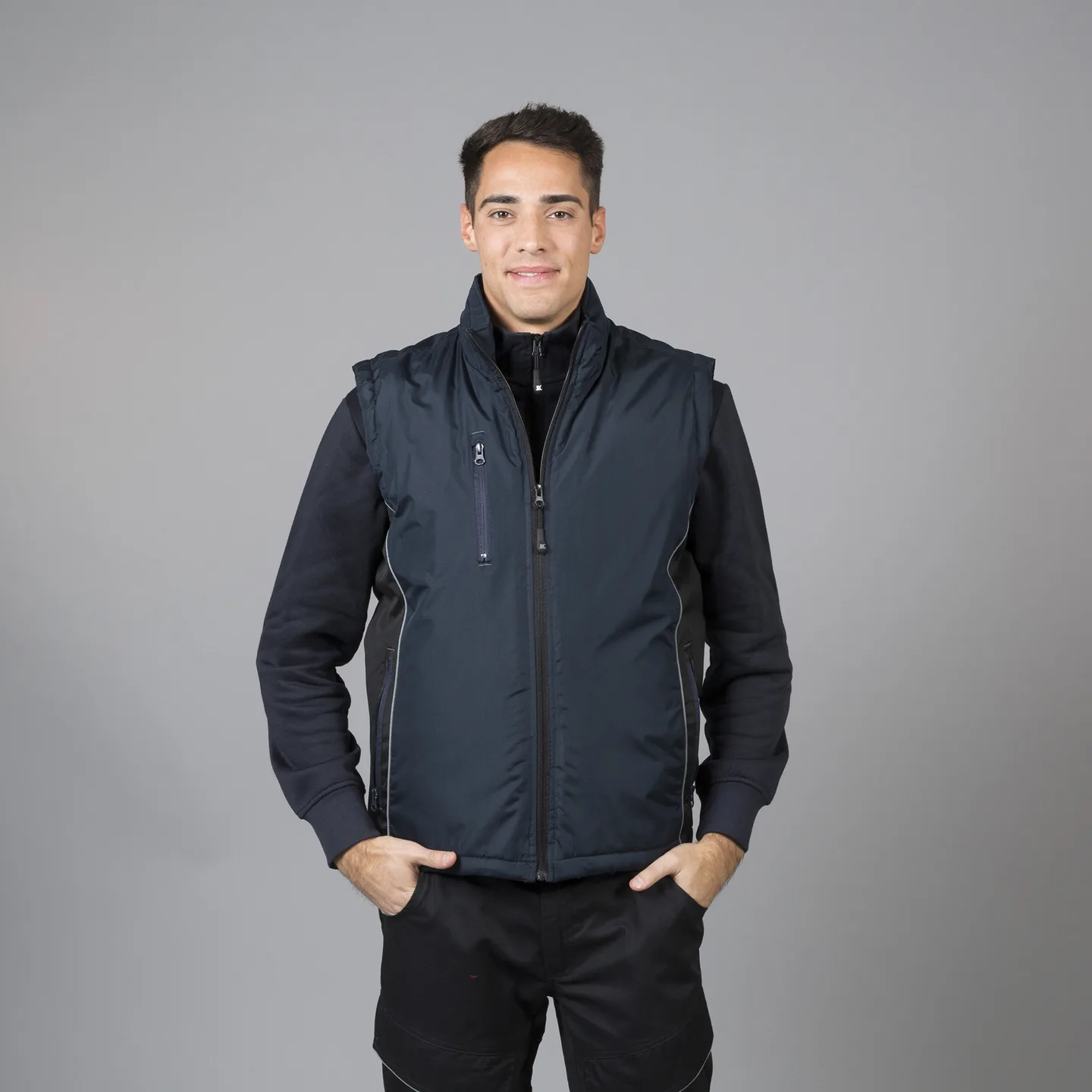 Gilet Dresda indossato