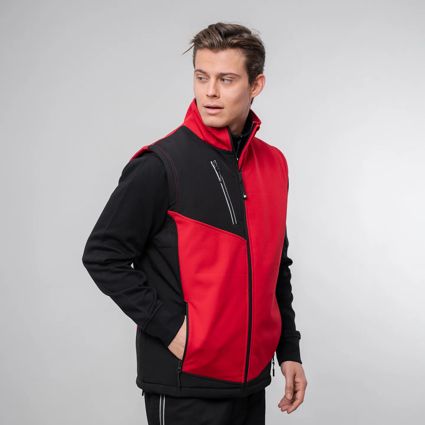 Gilet Monterosa Heavy indossato