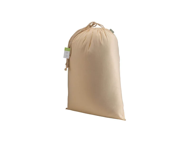 Sacchetto regalo in biologico 140 g/m2, 40 x 50 cm naturale