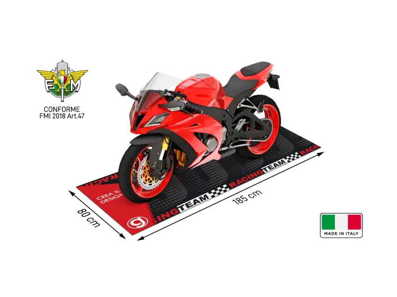 TAPPETO SOTTOMOTO PERSONALIZZATO PADDOCK