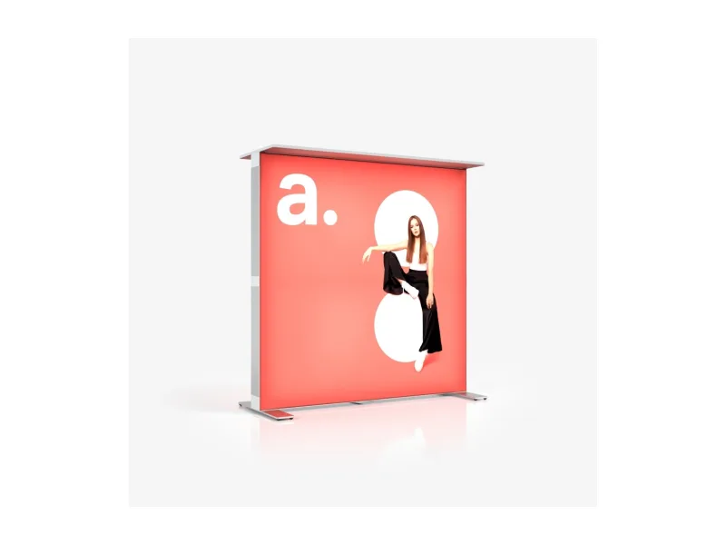 Banchetto pubblicitario LED Pop-up 100 x 100 cm